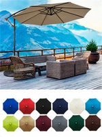 Poszycie na parasol ogrodowy na wysięgniku wodoodporny 3,5m WSZYSTKIE WZORY