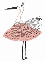 Plakat 20,5x28,4cm Ptasia Baletnica
