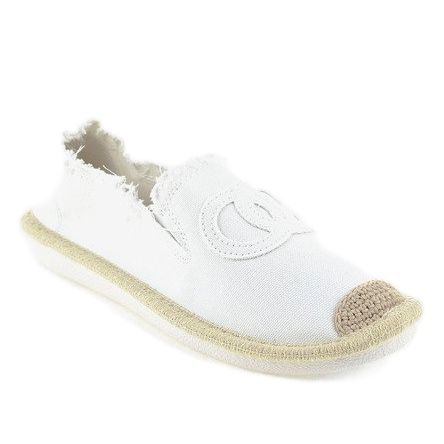 Białe espadryle wsuwane NB273P-3 r.36 na Arena.pl