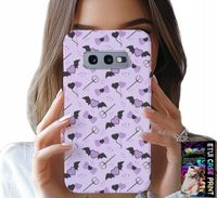 ETUI DO SAMSUNG GALAXY S10E - MODNE WZORY WIDŁY SERCA KOKARDKI KOKARDA
