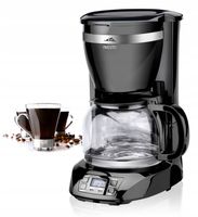 Ekspres przelewowy do kawy z timerem ETA Inesto 317490000 czarny 1,5L 900W