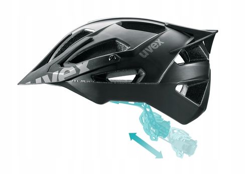 Kask rowerowy UVEX Rise CC - r. 52-56 cm, plum na Arena.pl
