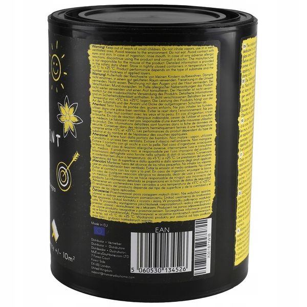 Farba tablicowa czarna do pisania kredą do mebli ścian drewna 1000ml zdjęcie 7