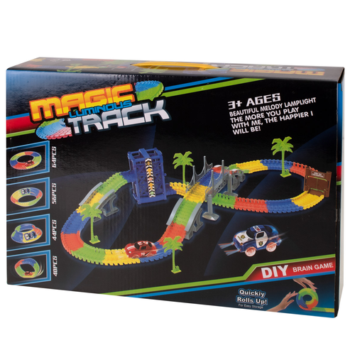 Tor samochodowy+Samochód Luminous Track 211 El. na Arena.pl