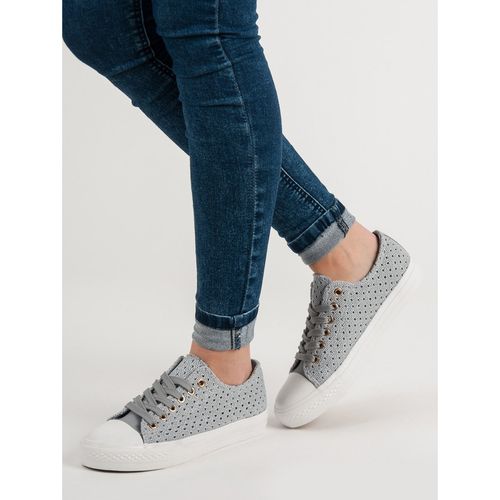 Szare Tekstylne Trampki r.36 na Arena.pl