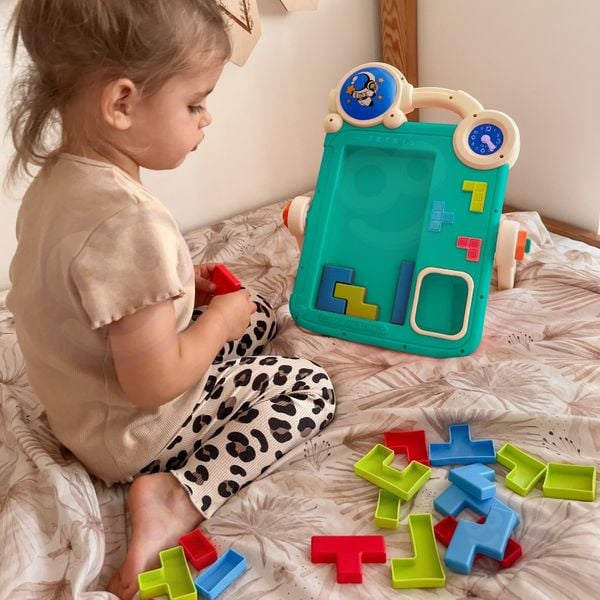 WOOPIE Dwustronna Tablica do Rysowania Gra Tetris 2w1 zdjęcie 16