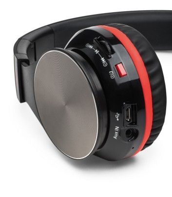 CUFFIA BT SPEAK AIR black/red na Arena.pl