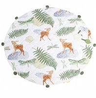 MATA EDUKACYJNA Z POMPONAMI DO LEŻAKOWANIA DOEE SKIDDOU