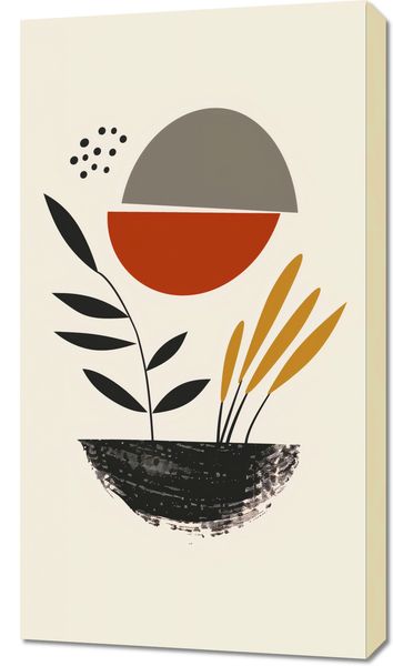 Obraz 50x90cm Świt z Akcentem zdjęcie 1