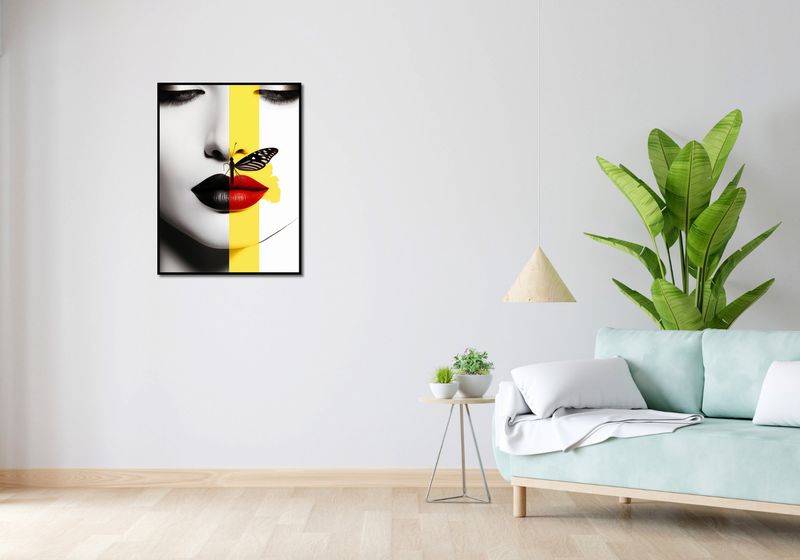 Plakat 60x80cm Motyla Piękność zdjęcie 4