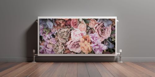 Mata MAGNETYCZNA Na Kaloryfer Bukiet Kwiatów Styl Retro 120cm x 60cm na Arena.pl