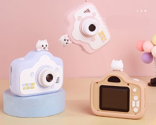 Aparat cyfrowy dla dzieci kotek 12mpx 1080p kamera prezent dla dziecka na Arena.pl