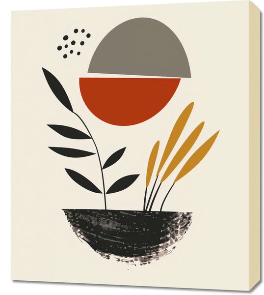Obraz 60x70cm Świt z Akcentem zdjęcie 1