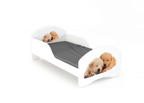 Łóżko dziecięce LEO2 140x70 białe na Arena.pl