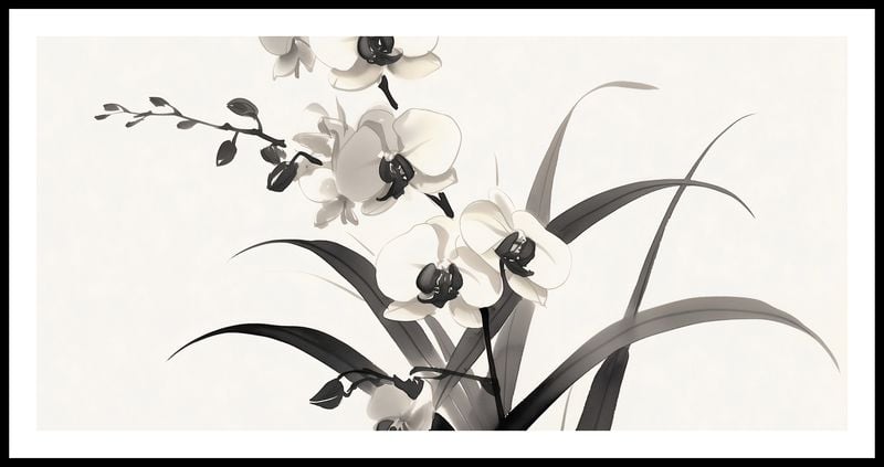 Plakat 91,3x44,5cm Orchidea zdjęcie 3