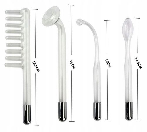 Darsonval elektrostymulacja włosów skóry 4 peloty na Arena.pl