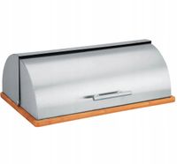 Chlebak chlebak na pieczywo MR1672 INOX + bambus