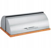 Chlebak chlebak na pieczywo MR1672 INOX + bambus