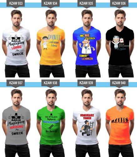 Koszulka z nadrukiem PREZENT dla doktora lekarza na Arena.pl