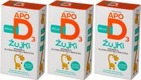 ApoD3 Żujki Witamina D3 Dla Dzieci Do Żucia 800j.m. 30 Kapsułek