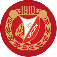 Opłatek na tort Piłka Nożna Widzew Łódź Herb Proporzec Klub