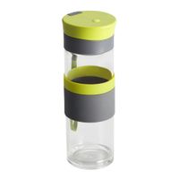 Szklana butelka UPOMINKARNIA Top Form 440 ml Jasnozielony