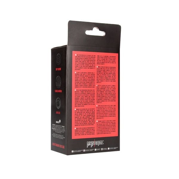 Model 27 - Ultra Soft Silicone Chastity Cage - Black zdjęcie 9