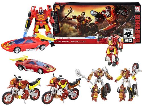 TRANSFORMERS PLATYNOWA EDYCJA 3FIGURKI B5883 na Arena.pl