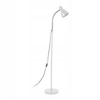 Lampa Lampka Stojąca Podłogowa Do Czytania Nocna E27 Biała 155 cm