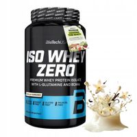 BIOTECH ISO WHEY ZERO 908G MASA MIĘŚNIOWA WPI AMINOKWASY REGENERACJA