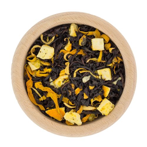 ROZGREZWAJĄCA Herbata IMBIROWA z POMARAŃCZĄ - Ginger Bells 50g na Arena.pl