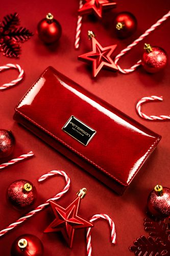 portfel damski skórzany ptn ph27-1-saf-1963 red na Arena.pl