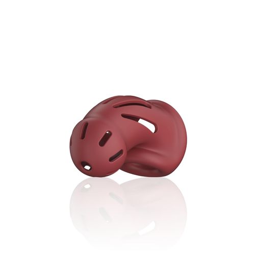 model 28 - ultra soft silicone chastity cage - red na Arena.pl