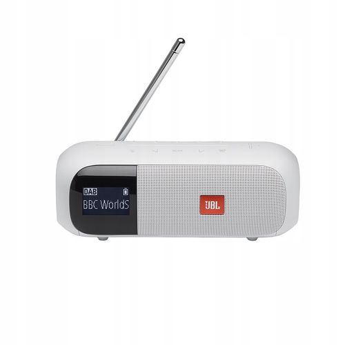 RADIO JBL Tuner 2 DAB+/FM BLUETOOTH IPX7 Białe na Arena.pl