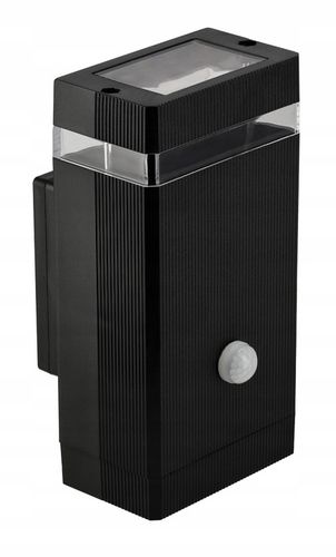 Lampa Elewacyjna Zewnętrzna LED Z Czujnikiem Ruchu i Zmierzchu 1x GU10 PIR na Arena.pl