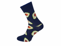 Kolorowe skarpety unisex avokado produkt polski 44-46