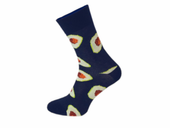 Kolorowe skarpety unisex avokado produkt polski 44-46