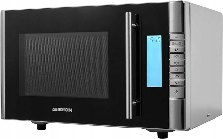 Kuchenka mikrofalowa+GRILL 20L niemiecka Medion,8 Programów,800W,LED zdjęcie 3