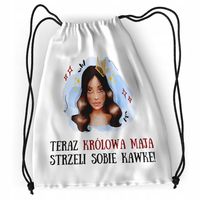 Plecak Dla Mai Sportowy Szkolny Worek Torba Z Nadrukiem Ze Zdjęciem