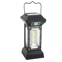 Lampa solarna z czujnikiem zmierzchu ruchu 5 trybów 60 led z pilotem