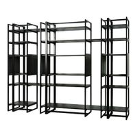 Regał Mars 260 loft Kubik MebleKreator Kamień wytrawny