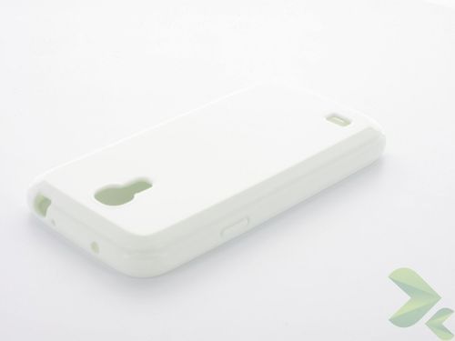 Geffy - Etui Samsung Galaxy S4 Mini TPU solid color white na Arena.pl