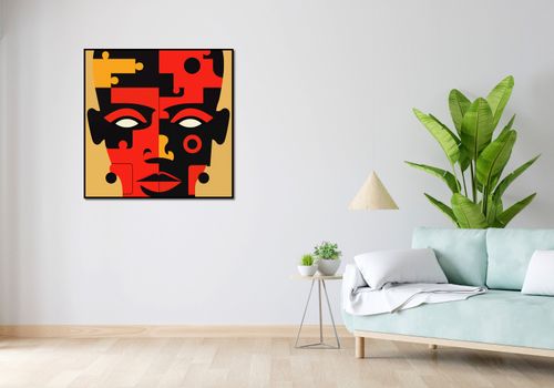 Plakat 90x90cm Puzzle Tożsamości na Arena.pl