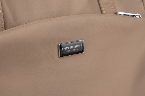 miejska torebka shopper z boczną kieszonką - peterson na Arena.pl