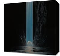 Obraz 40x40cm Wodospad Światła