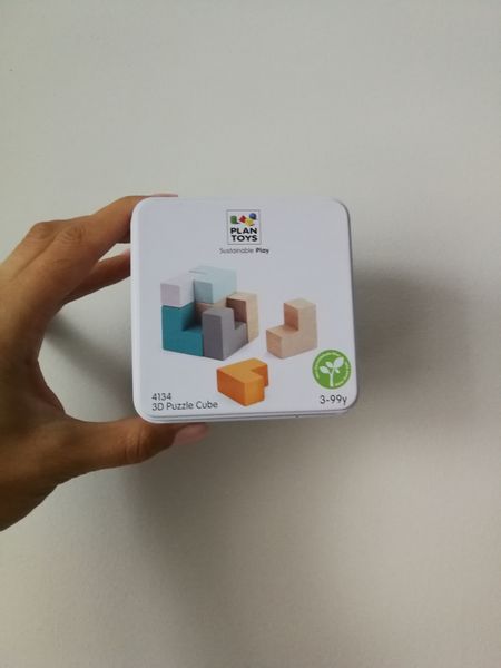 Plan Toys : Mini Puzzle Sześcian zdjęcie 1