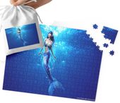 PUZZLE TRADYCYJNE - SYRENKA SYRENA SUPER WZORY PREZENT 35el + WORECZEK