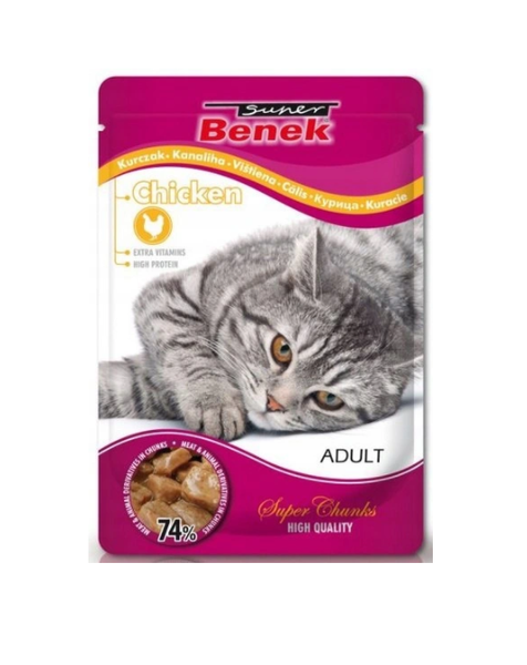 Mokra karma dla kota kurczak w sosie 100 gram zdjęcie 1