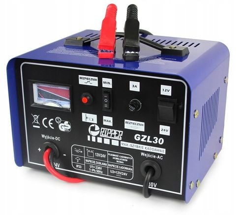 PROSTOWNIK Z FUNKCJĄ SZYBKIEGO ŁADOWANIA 30-250 Ah DO AKUMULUATORÓW AUTA na Arena.pl