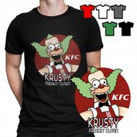 KOSZULKA T-SHIRT MĘSKI WYBÓR - KFC KRUSTY FAST FOOD LOGO - M